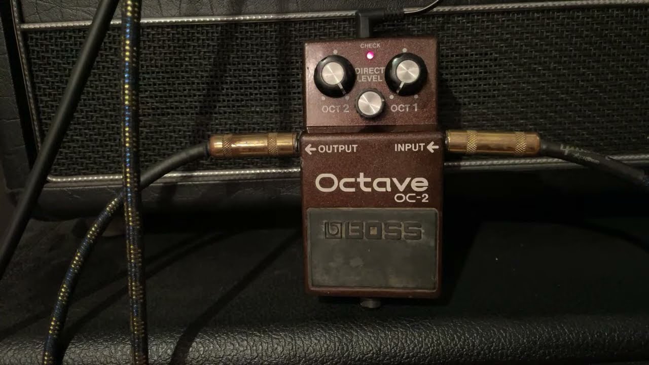 Tip: Usando el Boss OC2 Octave