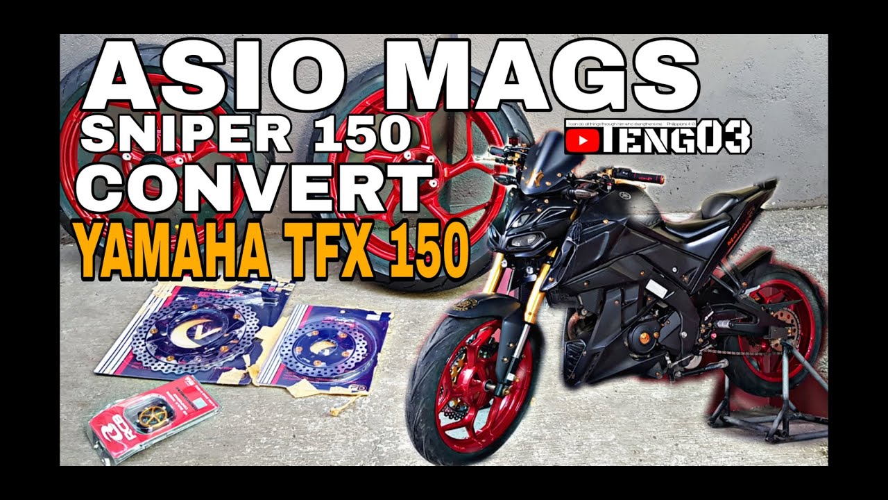 ASIO MAGS CONVERTED TO YAMAHA TFX 150