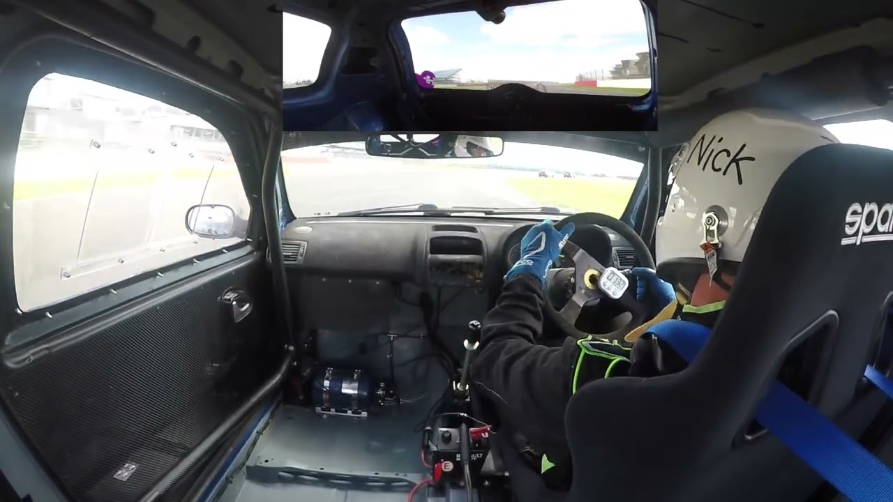 CSCC Tin Tops Renault Clio Silverstone GP June 2024