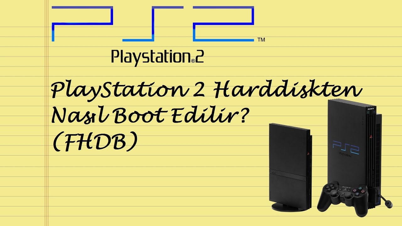 Playstation 2 Harddiskten Boot Etme, Oyun Oynama (Memory Card, USB Bellek, Çip olmadan)