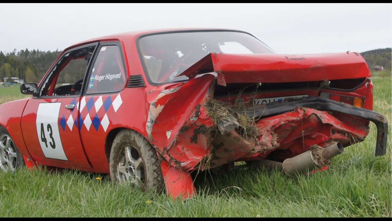 Opel Ascona Rallying! Crashes & Action