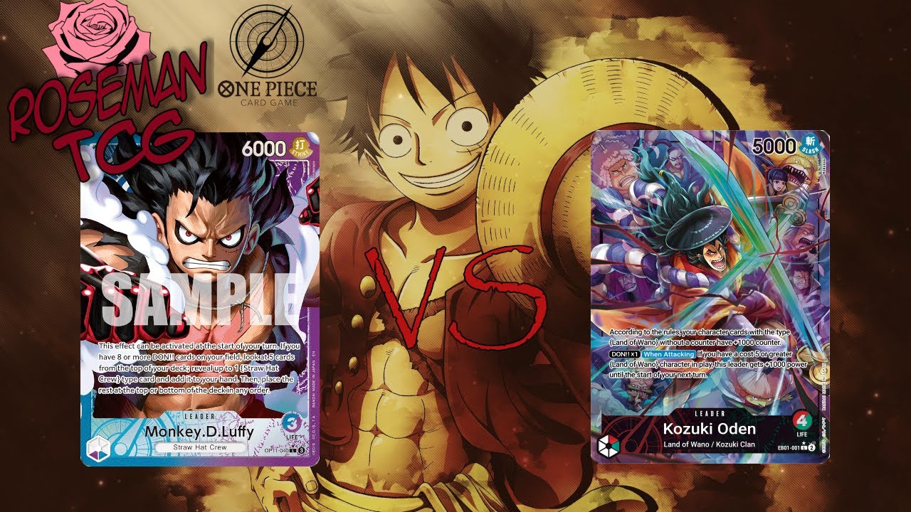 One Piece TCG U/P Luffy v EB01 Oden - February 1st Round 3