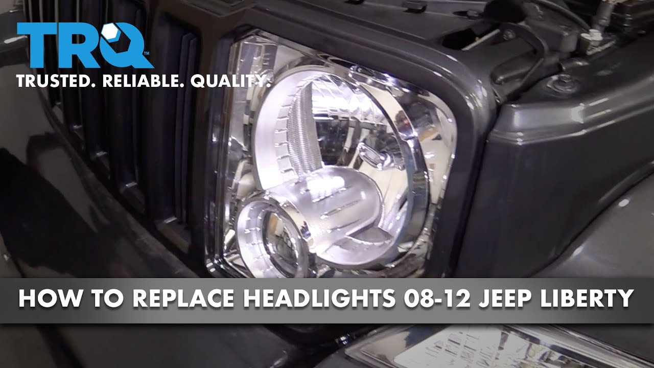 How to Replace Headlight Housing 08-12 Jeep Liberty