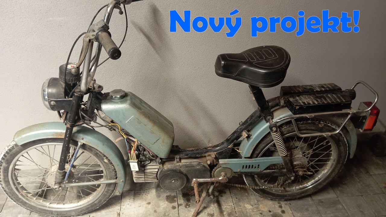 Babetta 210: Polenie a zistenie stavu motora [Nový projekt] #1