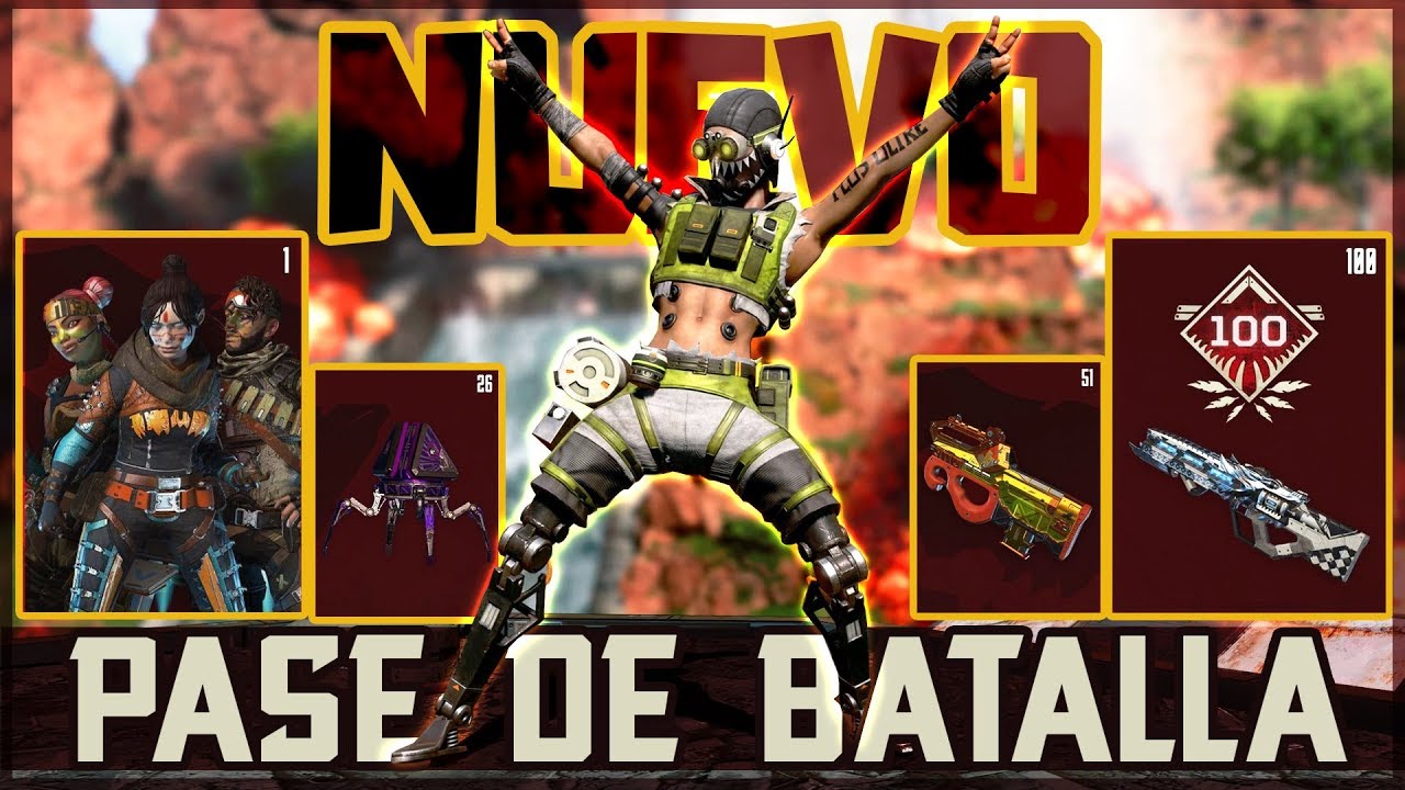 NUEVO *PASE DE BATALLA* APEX LEGENDS SEASON 1! (PROBANDO OCTANE)