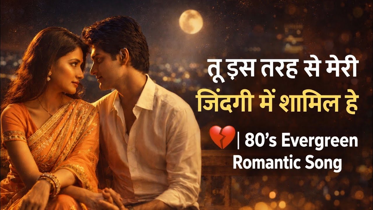 तू इस तरह से मेरी ज़िंदगी में शामिल है 💖 | 80’s Evergreen Romantic Song | Old Songs