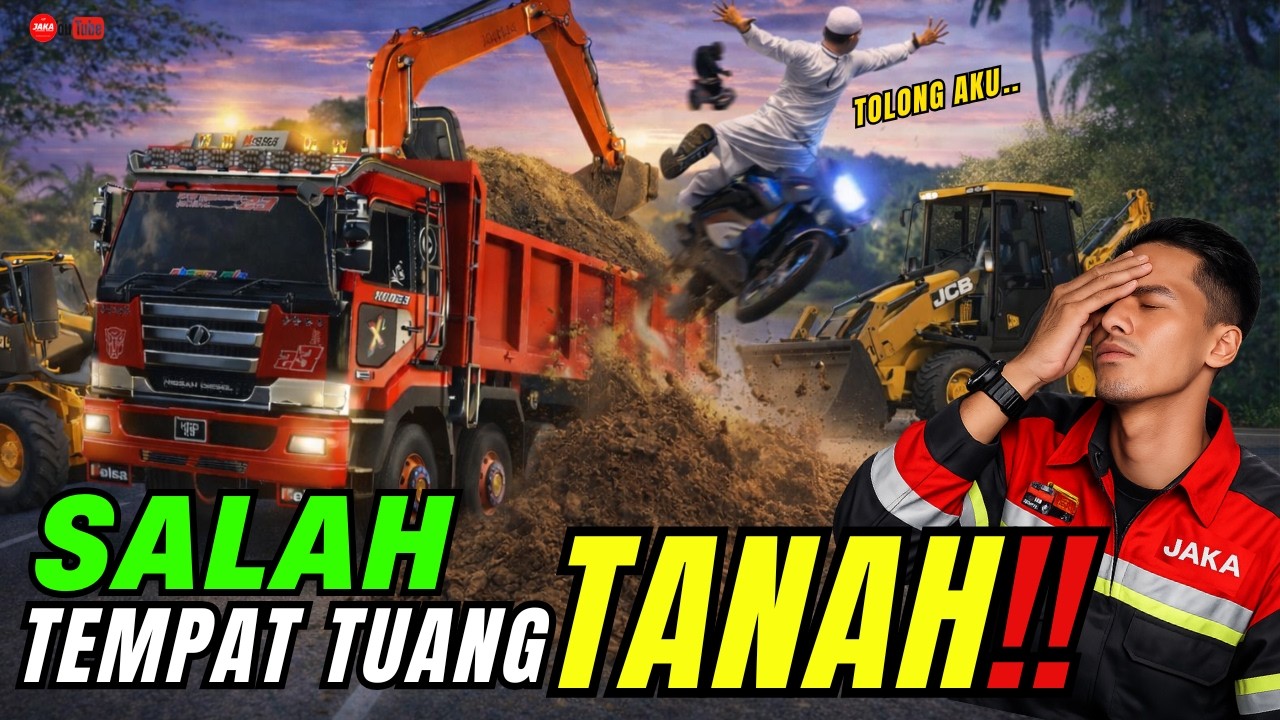 GENG LORI SALAH TUANG TANAH  ❗❗ HABIS TANAH PENUH ATAS JALAN , MEMBAHAYKAN GENG PI TERAWEH ❗❗