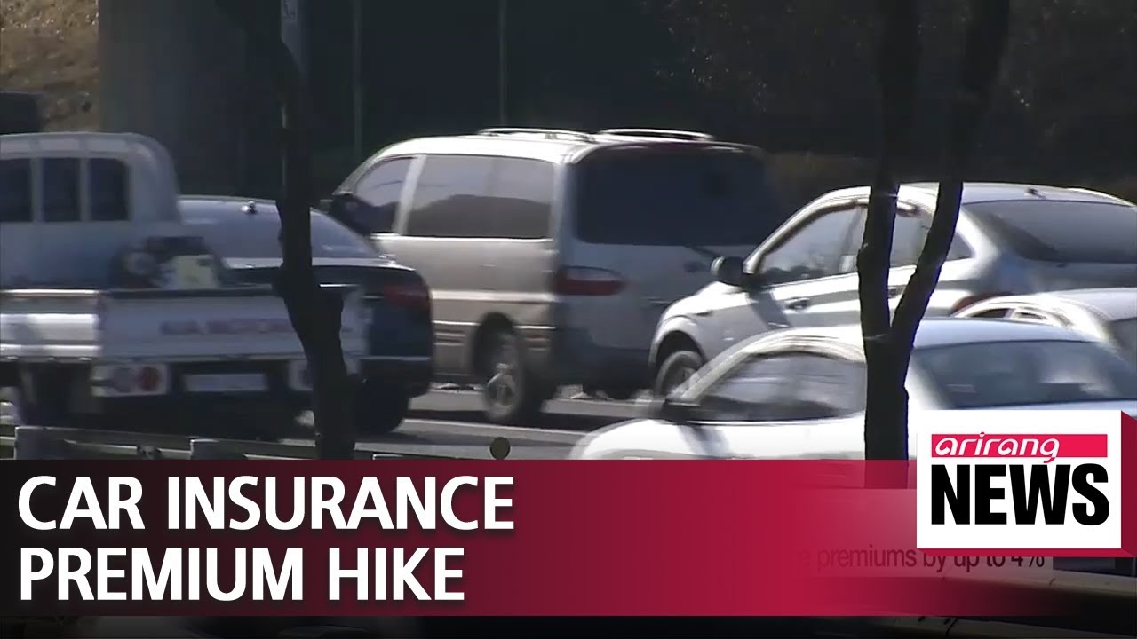 Major insurance companies raise car insurance premiums by up to 4% from this week
