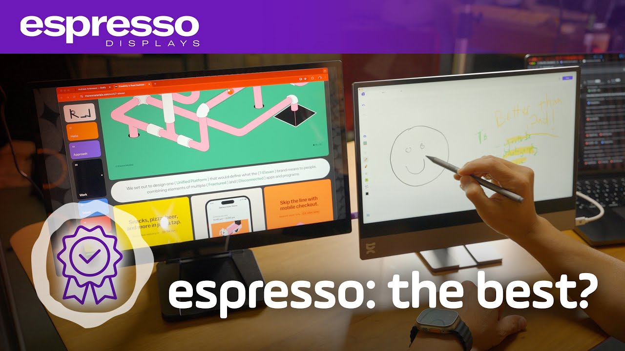 Дисплей Espresso &mdash; лучший портативный монитор? &mdash; Обзор 17 Pro и 15