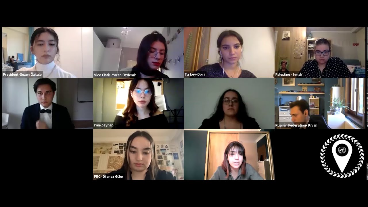 Online MUN THIMUN RoP - Mock Debate Full Session
