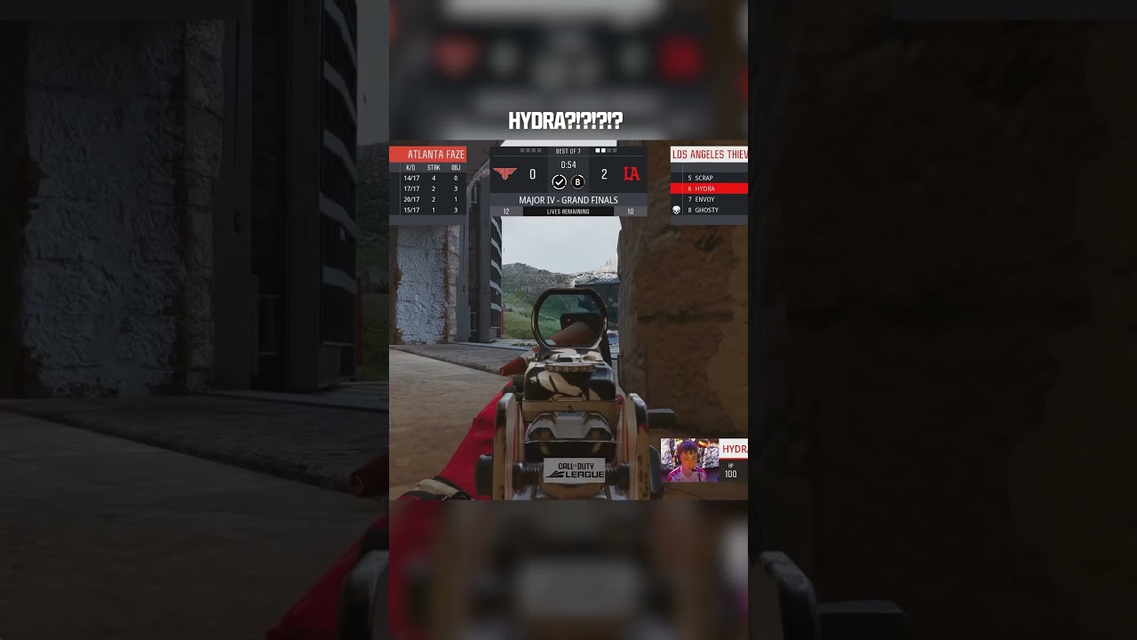 HyDra eliminates all of Atlanta FaZe. 🤯