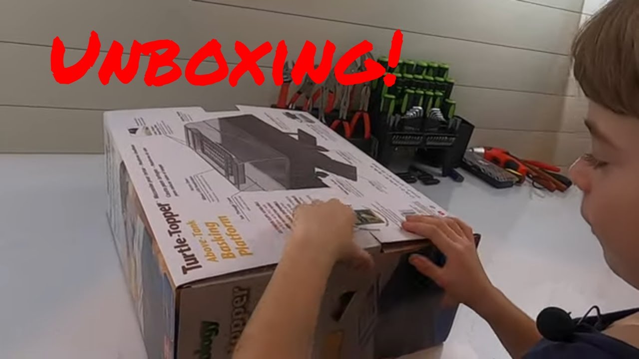Penn-Plax Reptology Turtle Topper Unboxing
