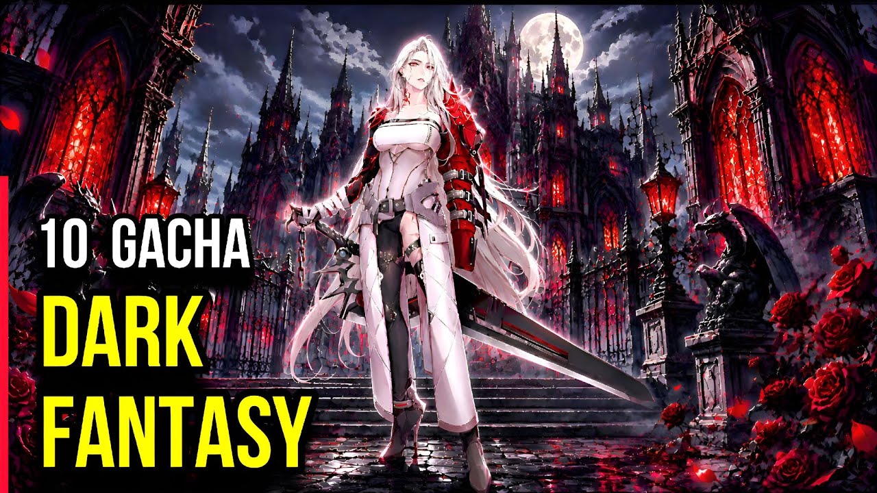 ТОП-10 ЛУЧШИХ DARK FANTASY GACHA игр 2026 года | F2P Android & iOS