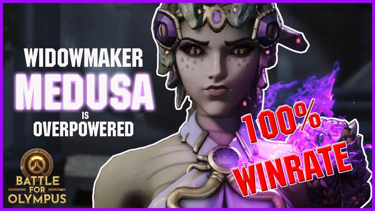 WIDOWMAKER / Medusa is OP!!! Battle for Olympus 100% winrate! Overwatch 2