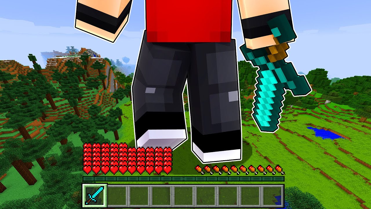 DESTUINDO O MINECRAFT COM O JOGADOR MAIS FORTE! ‹‹ P3DRU ››