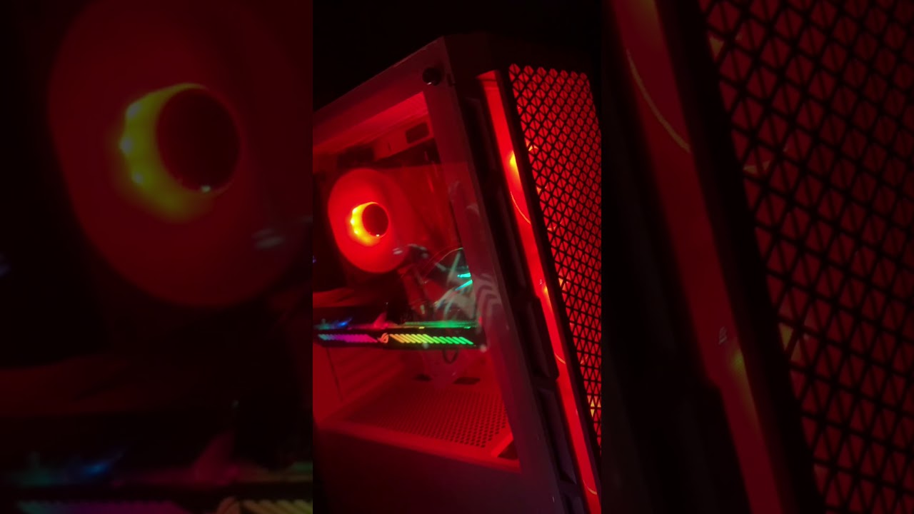 My Ultimate Red Gaming Setup 🔥 | Venom Aesthetic 