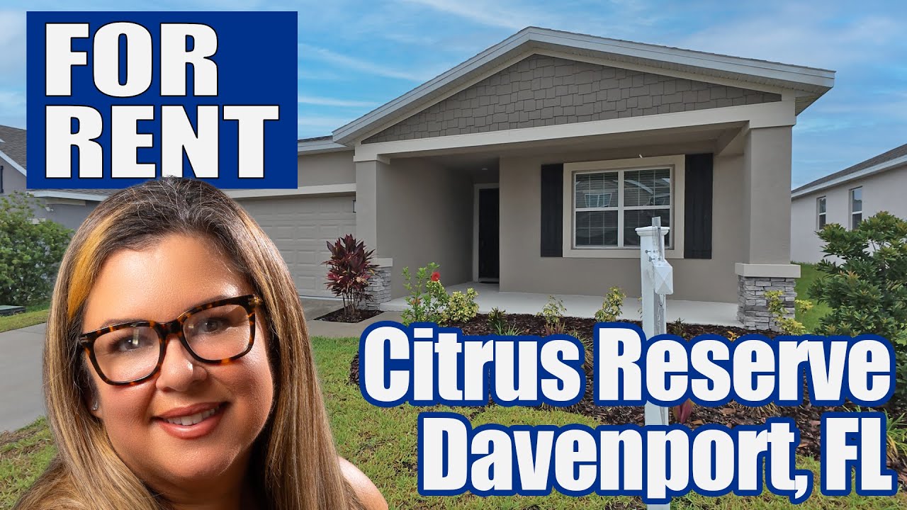 Home For Rent at Citrus Reserve in Davenport Florida