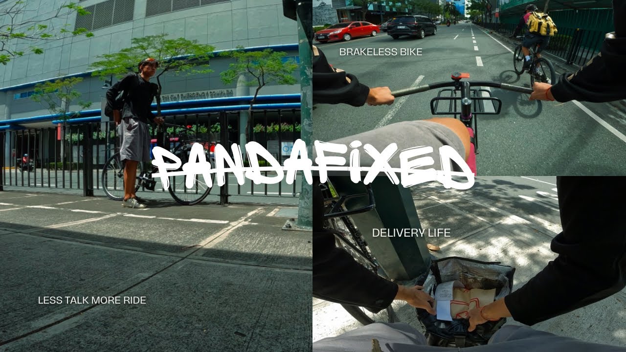 FIXED GEAR FOODPANDA DELIVERY (EP2)🥵
