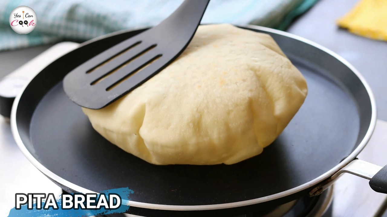 How to make perfect Pita Bread ❗️ Shawarma Bread by (YES I CAN COOK)