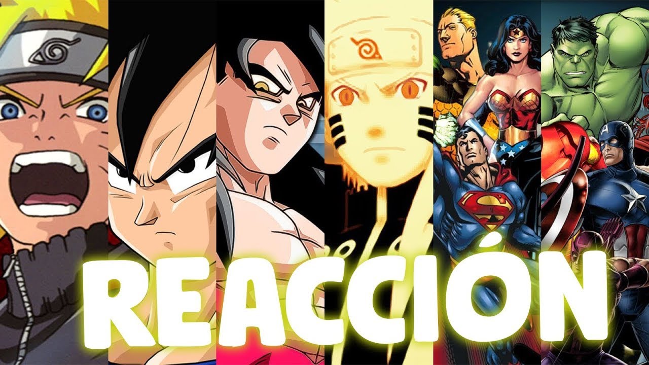 GOKU vs NARUTO (pt.1 y 2) y VENGADORES vs LIGA DE LA JUSTICIA || Keyblade || REACCIÓN - Its Aileon