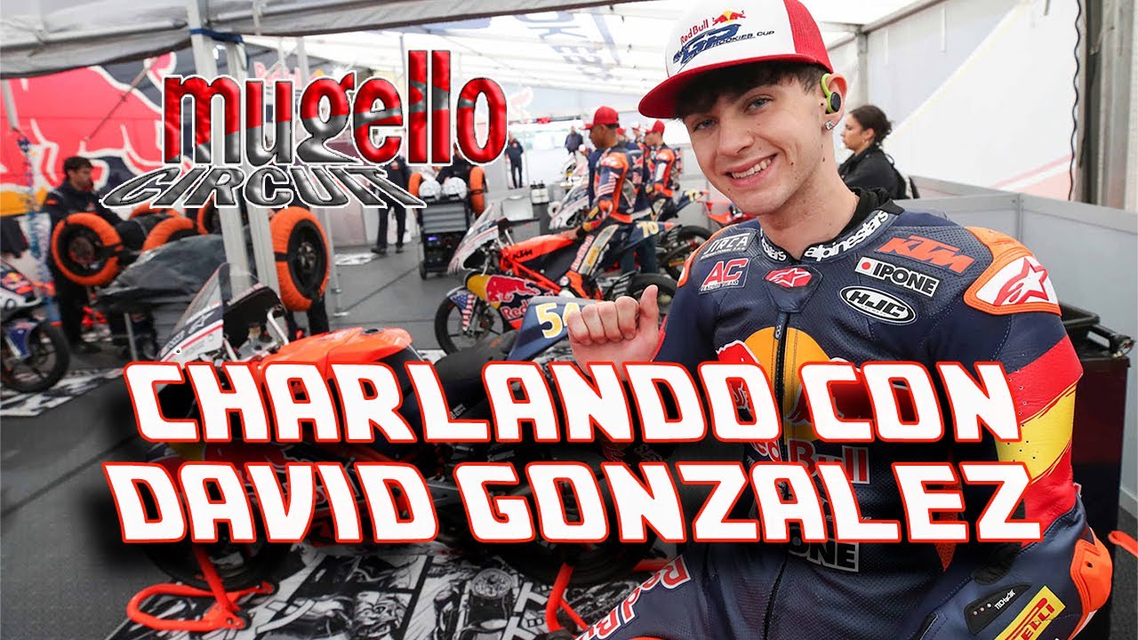 DAVID GONZALEZ PILOTO DE LA RED BULL ROOKIES CUP Y DEL JUNIORGP.