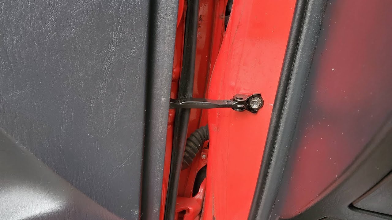 Door Check Strap Stopper Replace Remove Toyota Matrix Prius Pontiac Vibe 2003-2009 Install