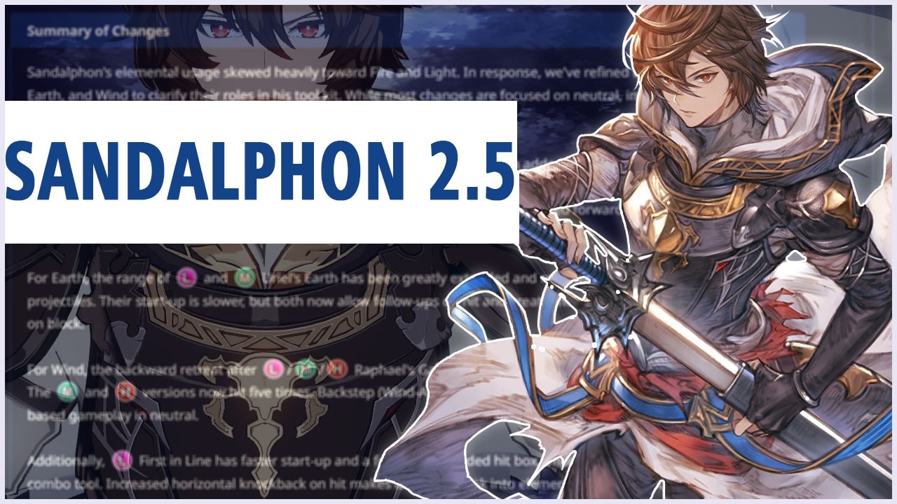 GBVSR:🔥Sandalphon 2.5 RoundUp | High Level Gameplay🔥