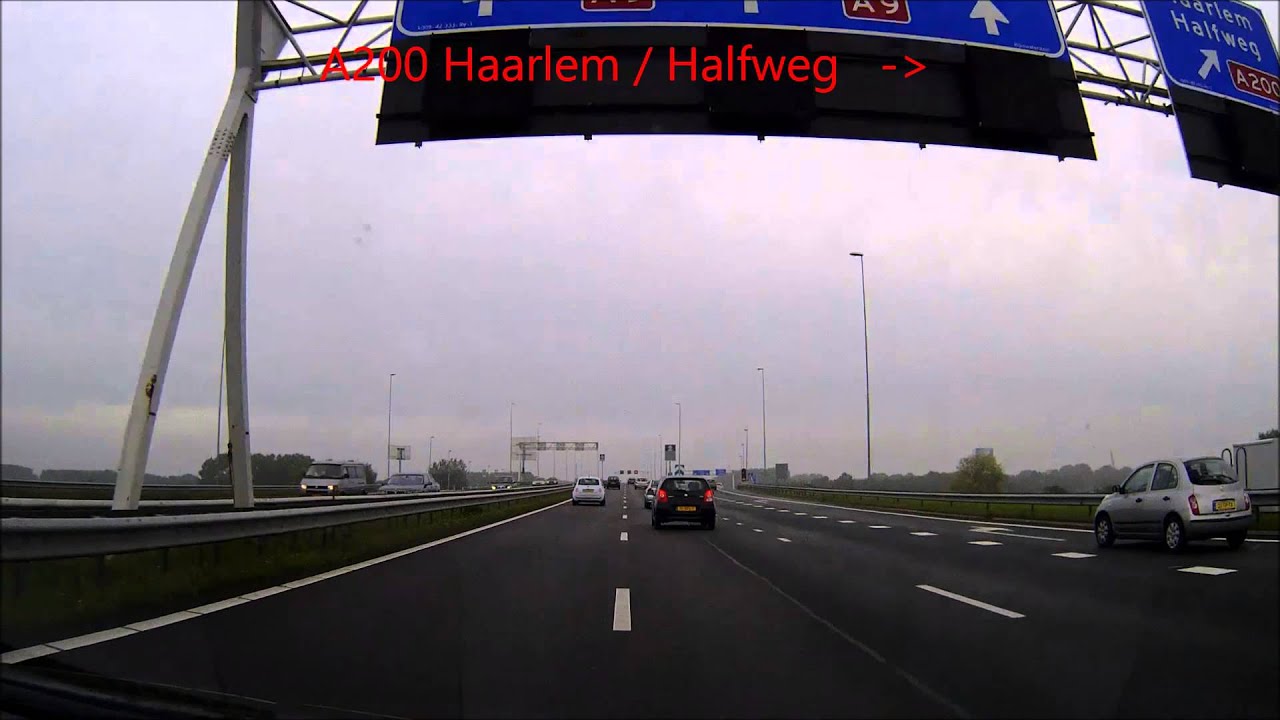 Haarlem - Velsen-Noord (N205-A9-A22)