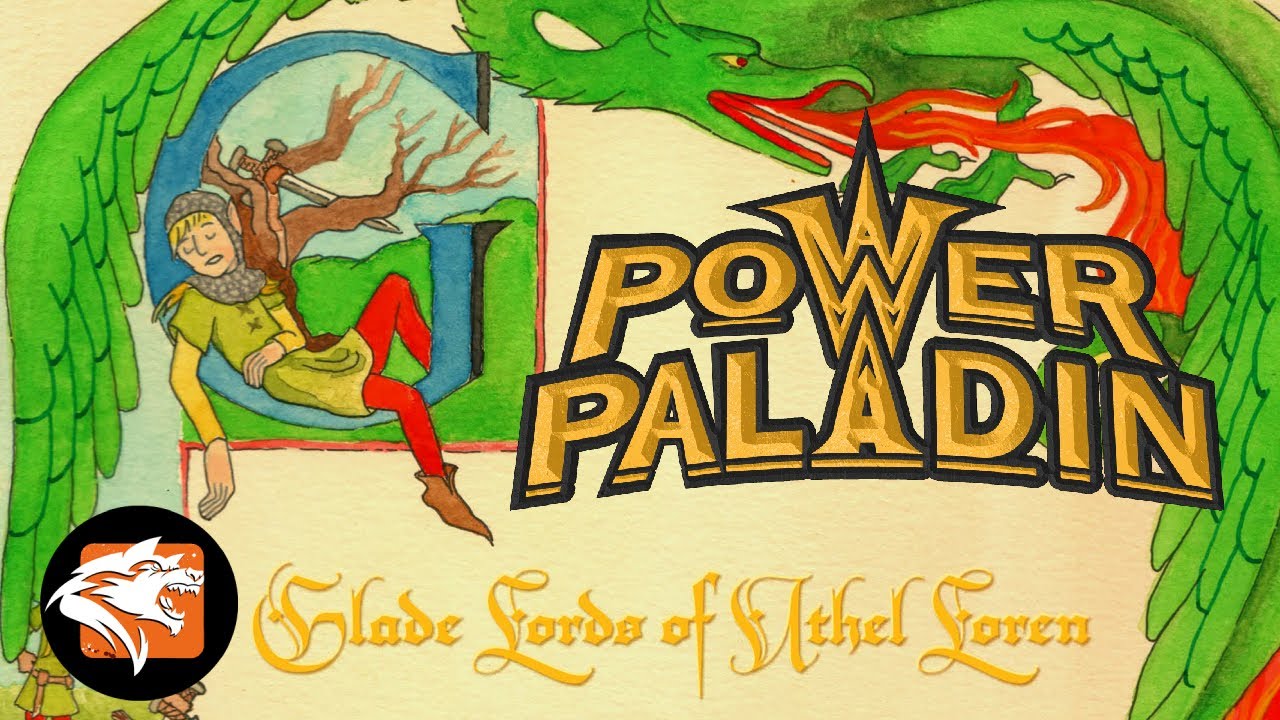 POWER PALADIN - Glade Lords Of Athel Loren (Official Lyric Video)
