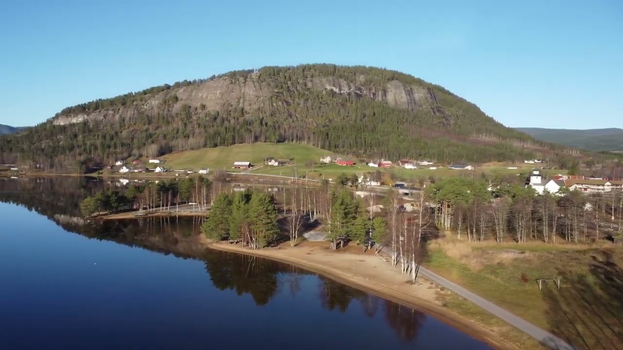 Bygland , Norway . Bird's-eye. DJI mini 2