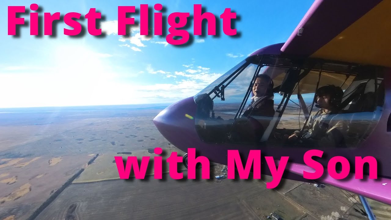 First Flight with My Son