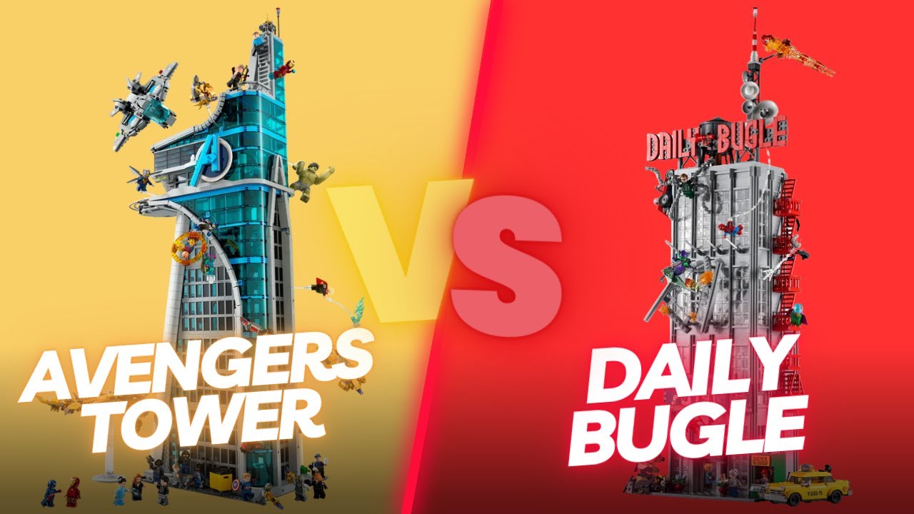 Daily Bugle VS Avengers Tower , Let the Civil War Rage