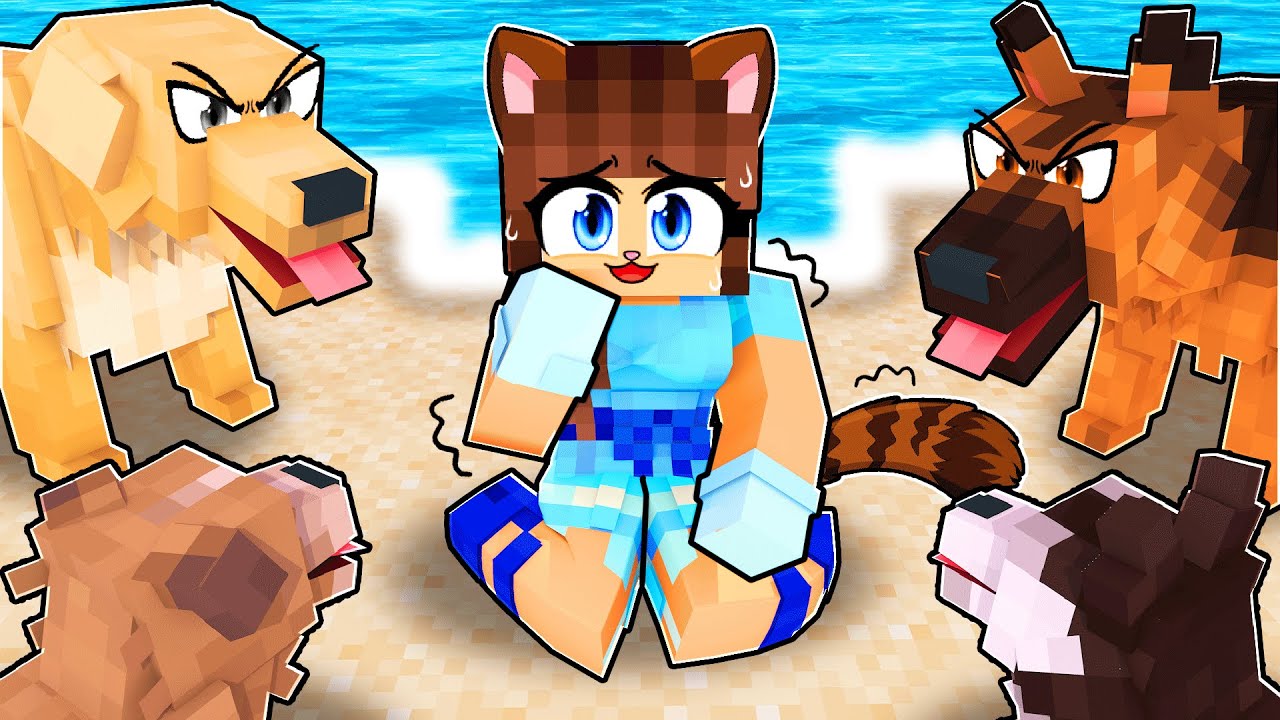 Um GATO na CASA de CACHORROS no Minecraft ◂Miika▸