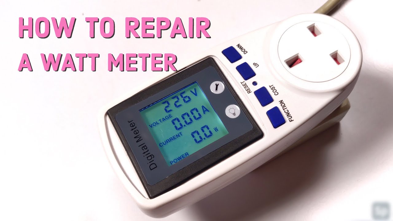 How to repair a Watt Meter | PEACEFAIR PZEM-001