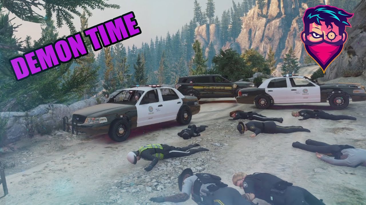 DEMON TIME DURING HARVEST FESTIVAL - CurtisRyan (GTA V NoPixel Roleplay)
