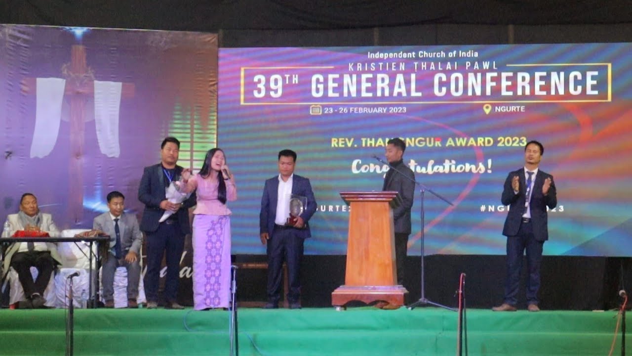 Lily Lalparmawi- Rev. Thangngur Awardee 2023- Ni li a liem tah