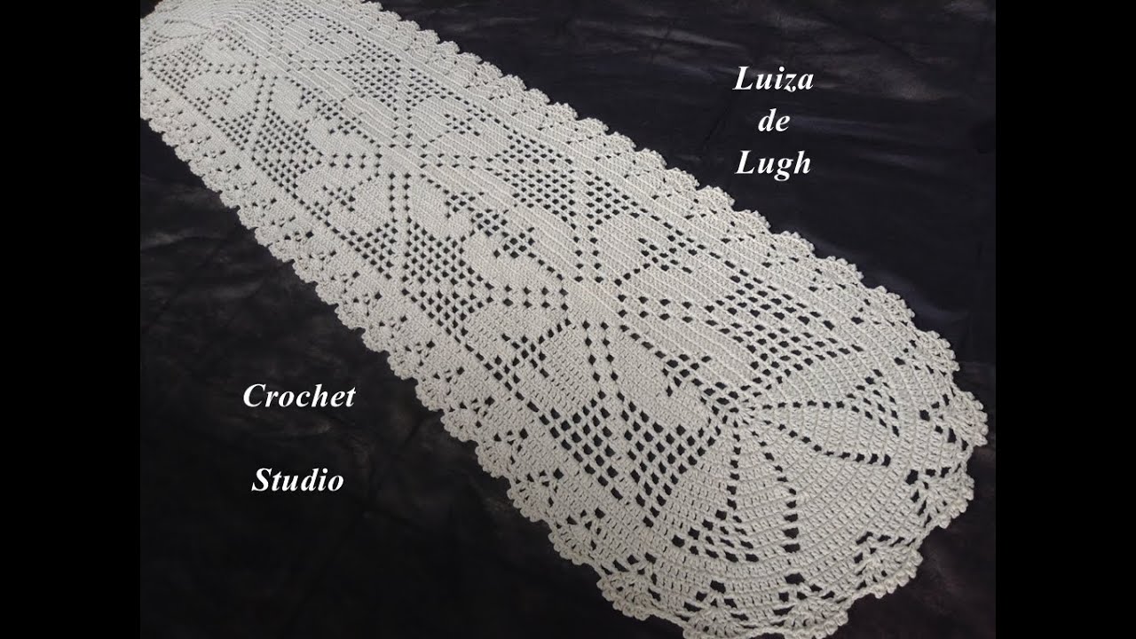 Crochê - Tapete com 1 metro e 75 cm # Luiza de Lugh