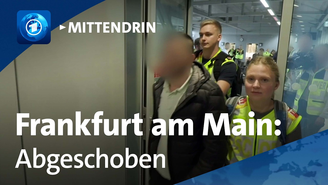Frankfurt am Main: Mehr Abschiebungen aus Deutschland | tagesthemen mittendrin