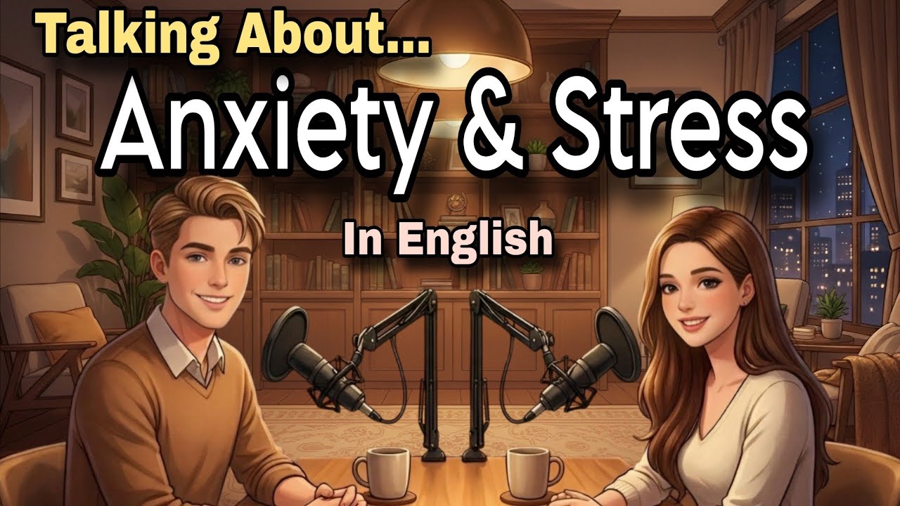 How to Talk About Anxiety and Stress in English | You're Not Alone | Daily English Talks