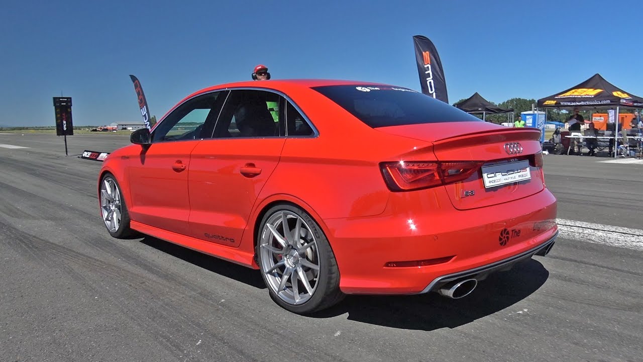 544HP Audi S3 TTE525 Turbocharger - FAST ACCELERATIONS!
