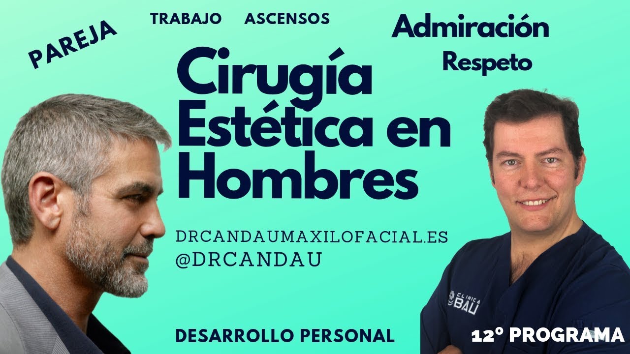 Cirugía Estética Facial en Hombres con el Dr. Candau | 12º Programa Salud Onda Mezquita