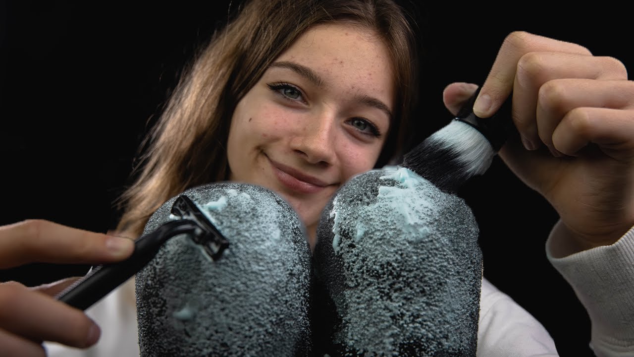 ASMR - BARBER SHOP! (Shaving you)