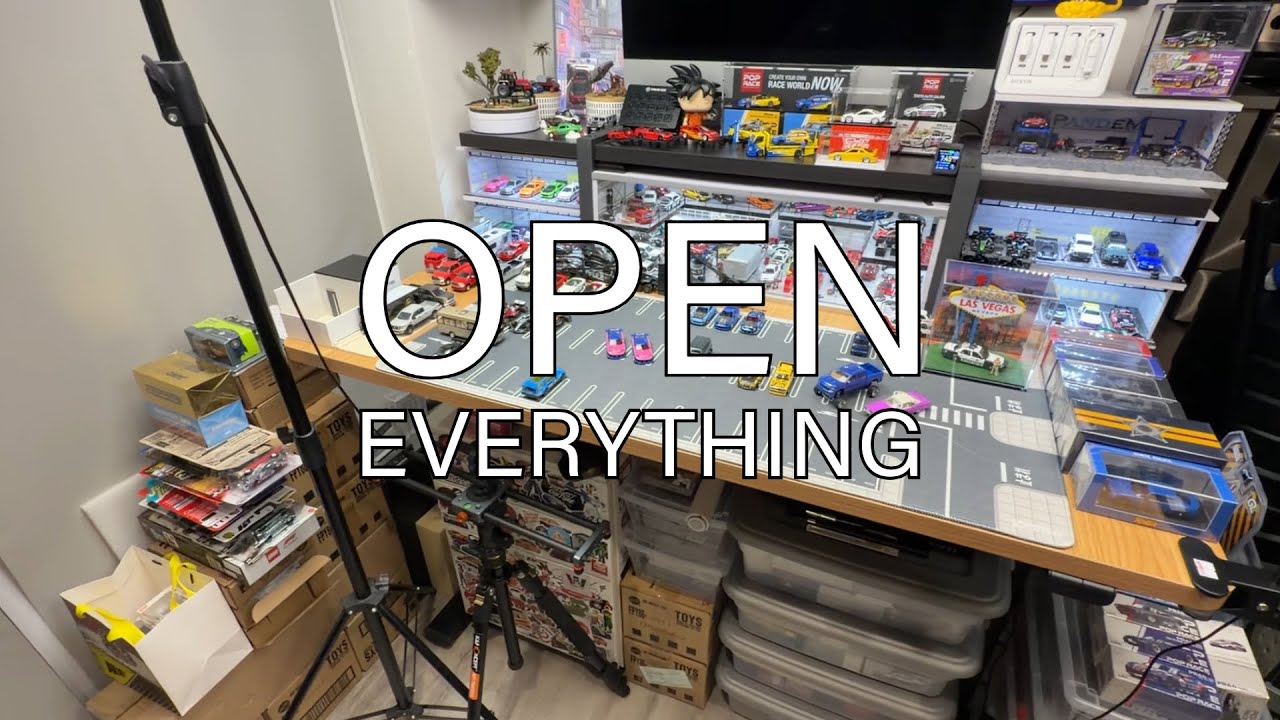 What I opened this week and checking out my huge diorama!
