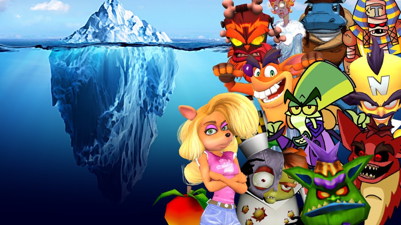 O PROFUNDO ICEBERG DE CRASH BANDICOOT!
