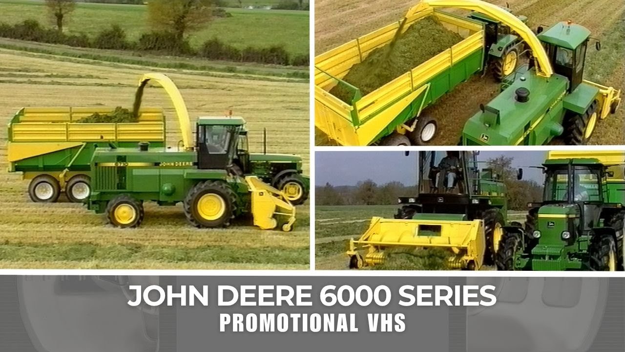 John Deere 6000 Series Forage Harvester (1990s Promotional Video)