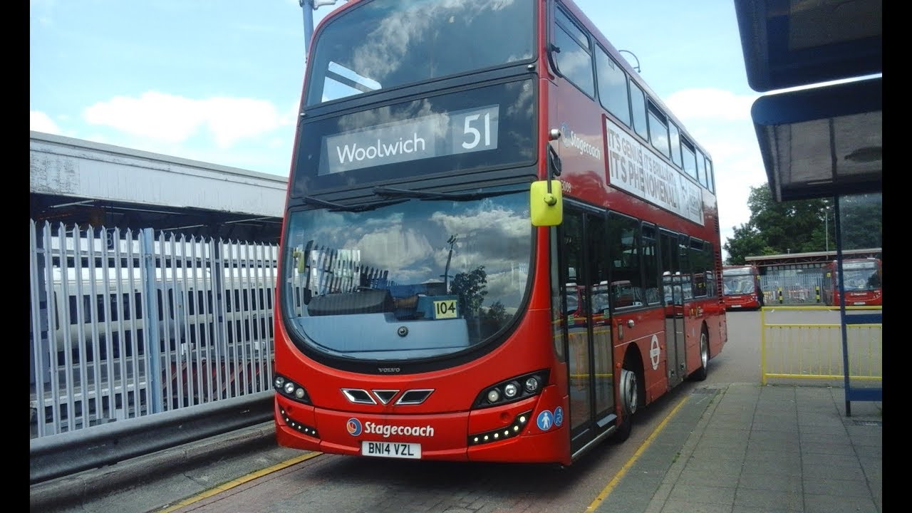 *FULL ROUTE VISUAL* Route 51: Orpington - Woolwich