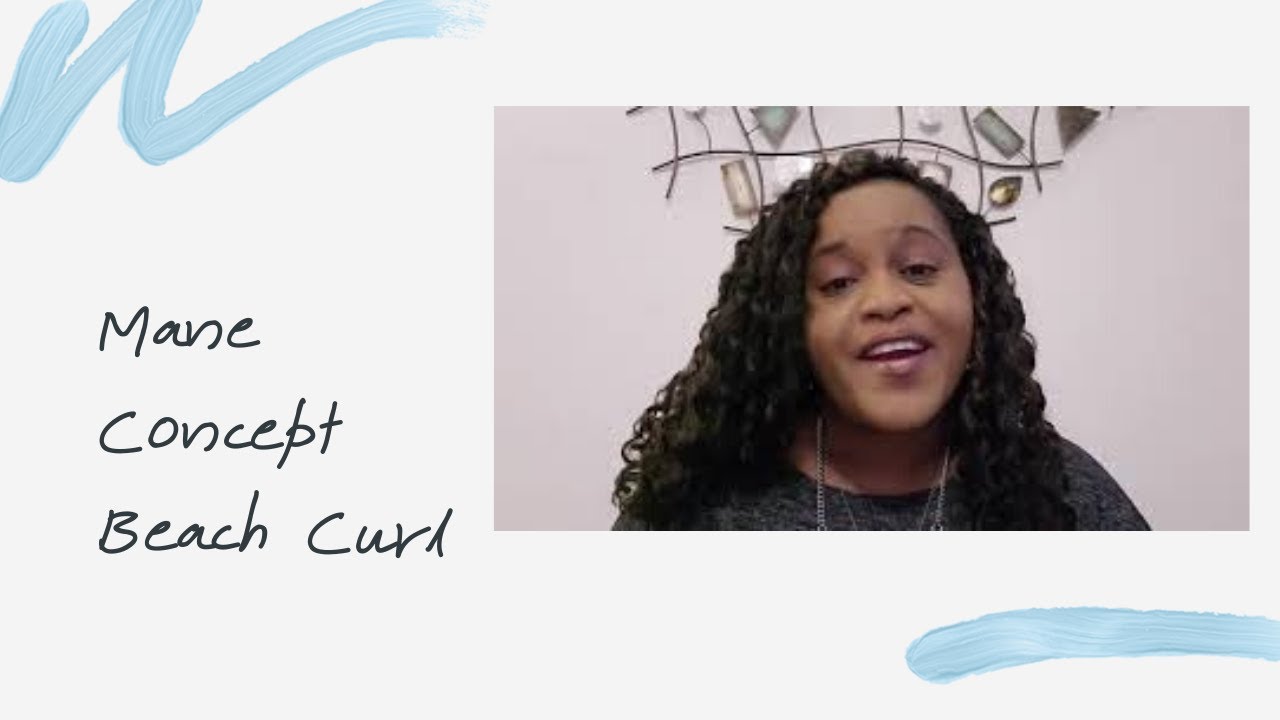 Mane Concept Beach Curl - Crochet Hair - Honest review!