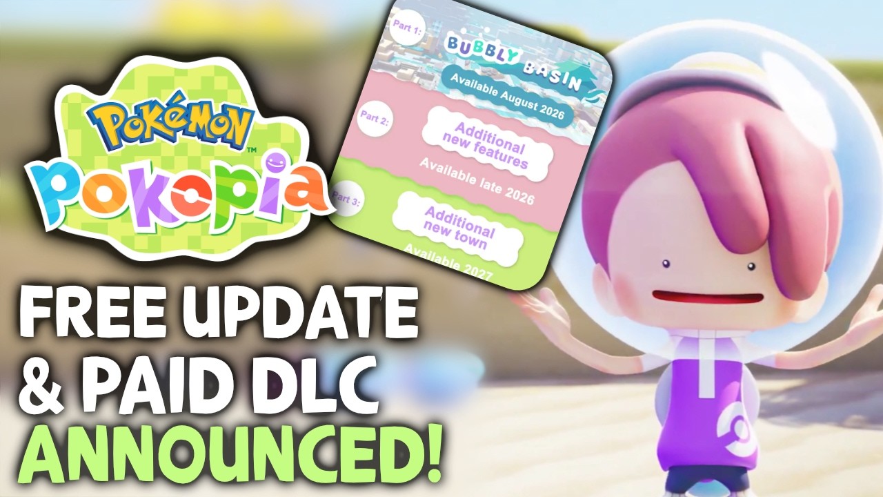 Анонсированы обновление и DLC для Pokemon Pokopia &mdash; всё, что нужно знать