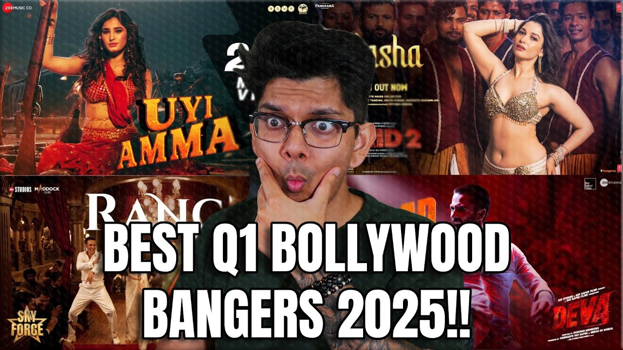 Reacting to the Biggest Bollywood Bangers of Q1 2025! | Uyi Amma, Bhasad Macha, Nasha, Rang & More!