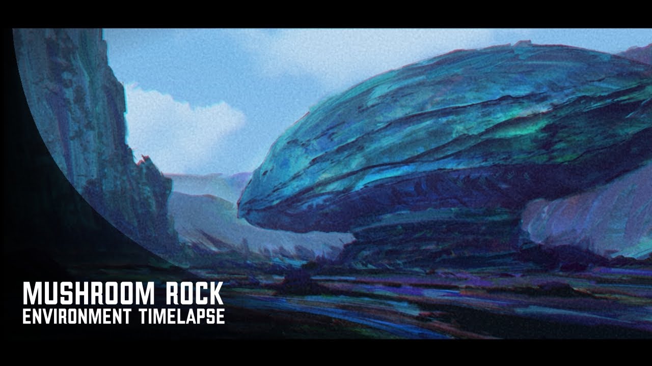 Mushroom Rock – Environment Timelapse